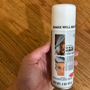 White Temporary Hair Color Spray